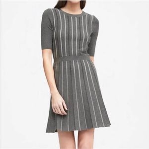 Banana Republic Pleated Sweater Dress